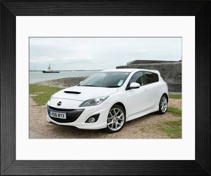 Framed Print : 2012 Mazda 3 MPS Framed Print : 2012 Mazda 3 MPS