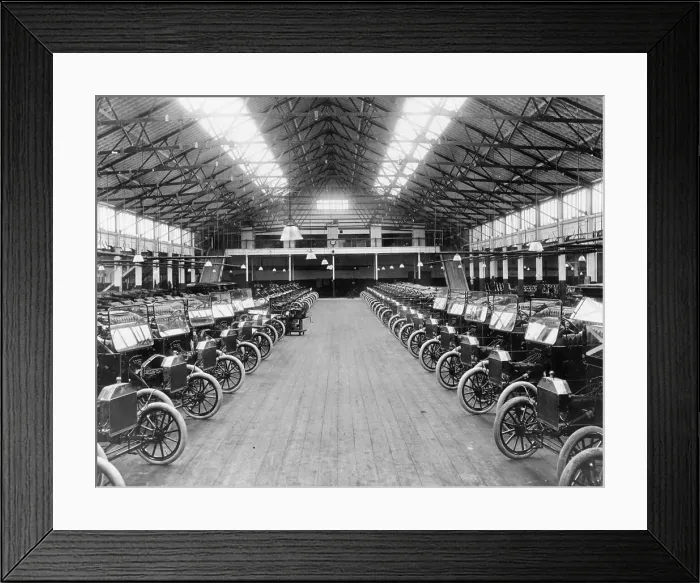 Framed Print : The Ford factory, Manchester, c1911 Framed Print : The Ford factory, Manchester, c1911