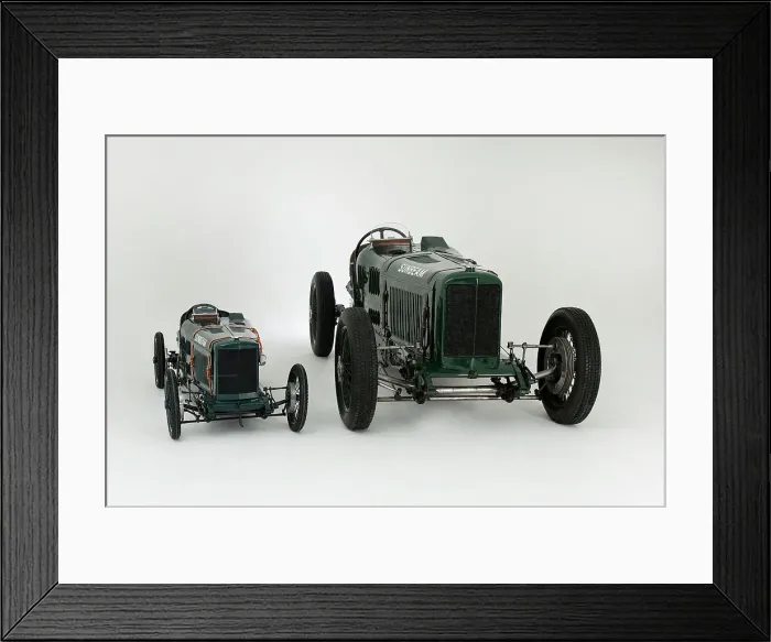 Framed Print : 1924 Sunbeam Cub 2 litre with Sunbeam Cub Motorised child's pedal car replica Framed Print : 1924 Sunbeam Cub 2 litre with Sunbeam Cub Motorised child's pedal car replica