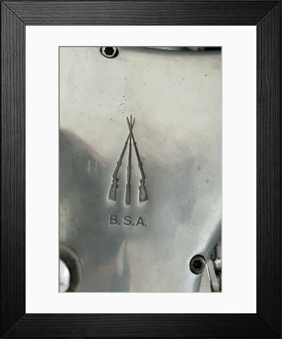 Framed Print : 1961 BSA A10 Super Rocket Framed Print : 1961 BSA A10 Super Rocket