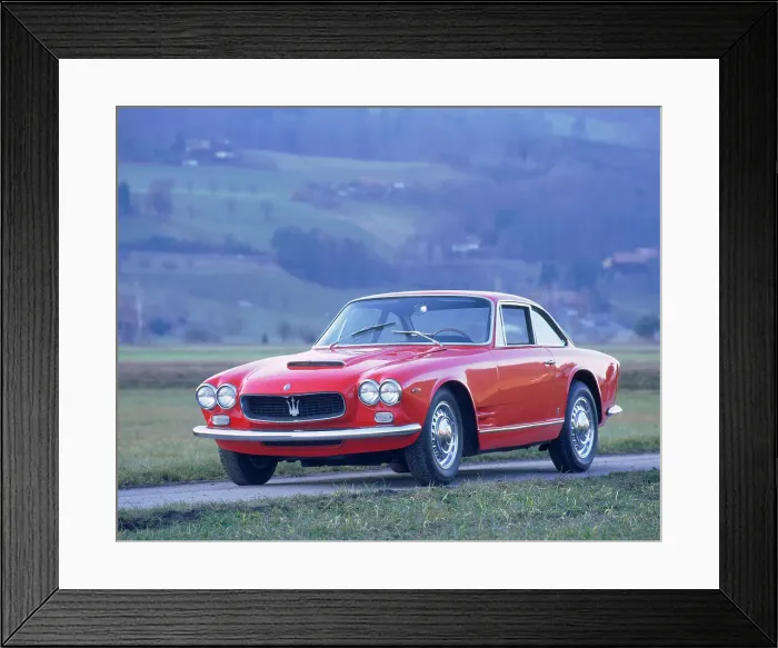 Framed Print : 1964 Maserati Sebring 3500gt Framed Print : 1964 Maserati Sebring 3500gt