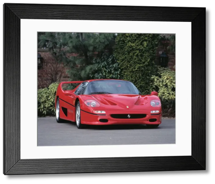 Framed Print : 1996 Ferrari F50 Framed Print : 1996 Ferrari F50