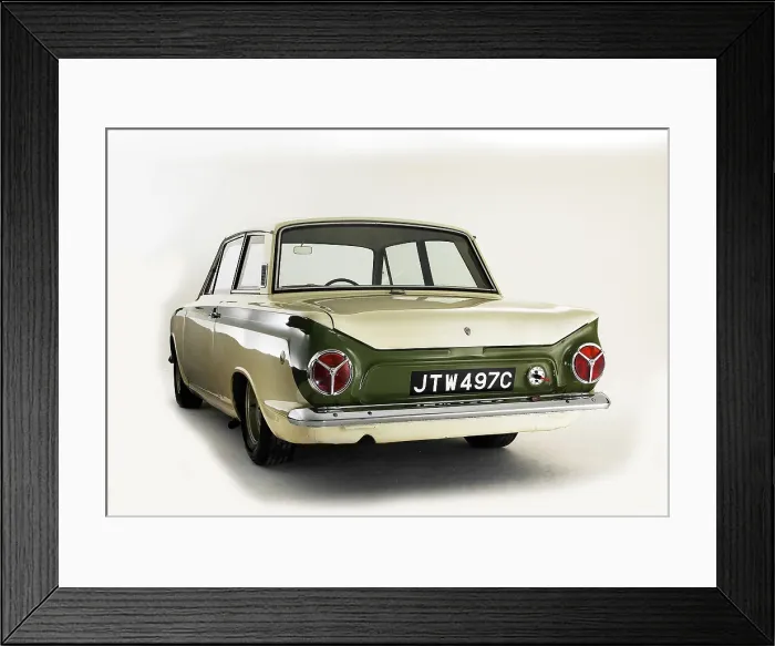 Framed Print : 1965 Lotus Cortina Framed Print : 1965 Lotus Cortina