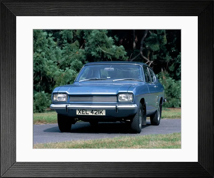 Framed Print : A 1972 Ford Capri 1600L Framed Print : A 1972 Ford Capri 1600L