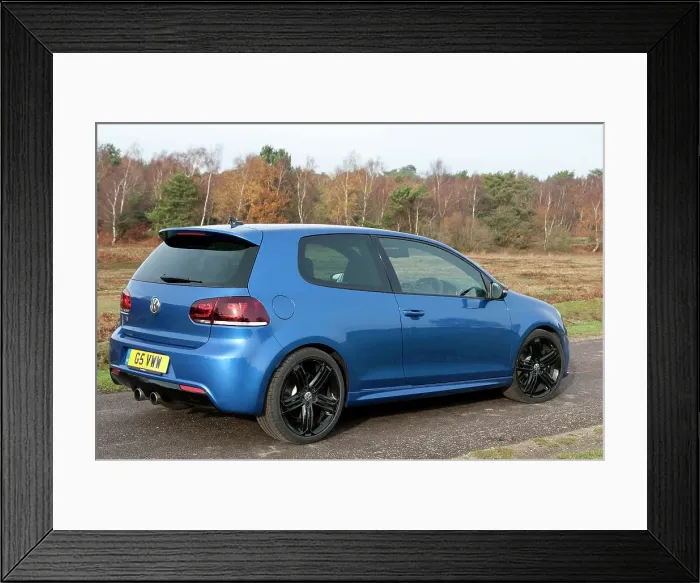 Framed Print : 2011 Vokswagen Golf R Tsi Framed Print : 2011 Vokswagen Golf R Tsi