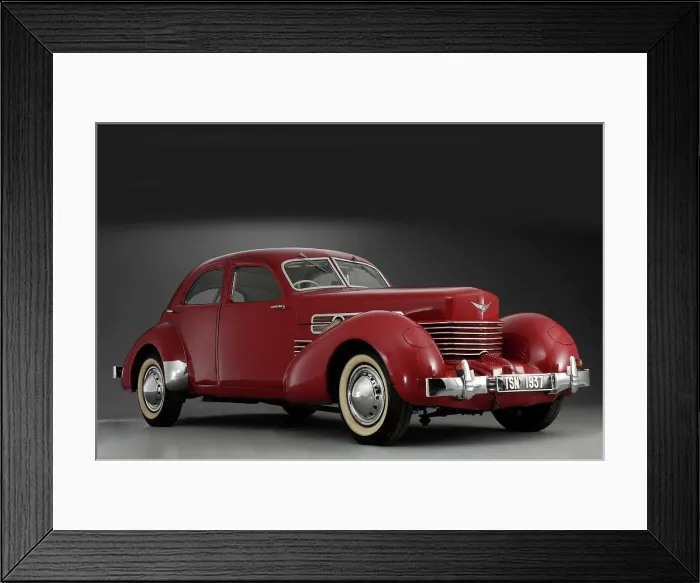 Framed Print : 1937 Cord Westchester Sedan Framed Print : 1937 Cord Westchester Sedan