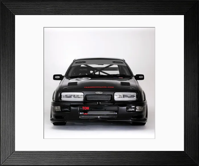 Framed Print : 1987 Ford Sierra RS500 Framed Print : 1987 Ford Sierra RS500
