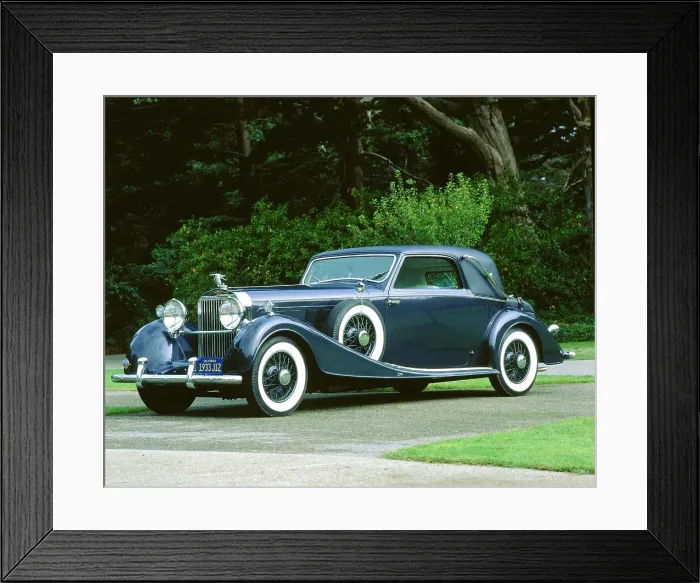 Framed Print : 1933 Hispano Suiza J12 Framed Print : 1933 Hispano Suiza J12