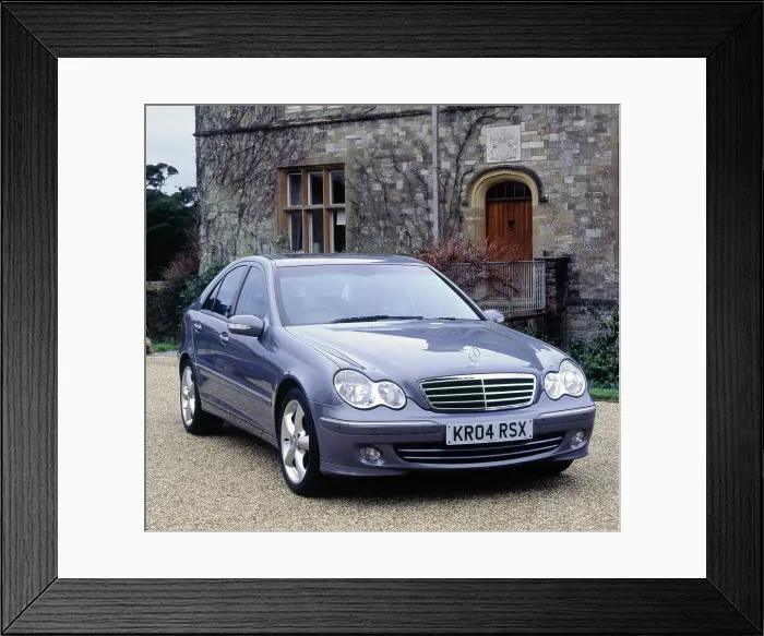 Framed Print : 2004 Mercedes Benz C230 Kompressor Framed Print : 2004 Mercedes Benz C230 Kompressor