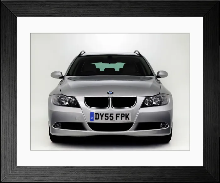 Framed Print : 2005 BMW 320d Touring Framed Print : 2005 BMW 320d Touring