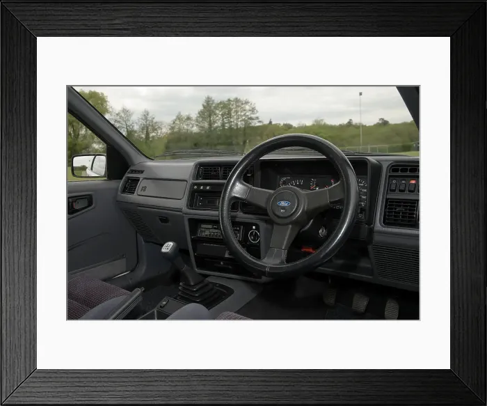 Framed Print : 1986 Ford Sierra RS Cosworth Framed Print : 1986 Ford Sierra RS Cosworth