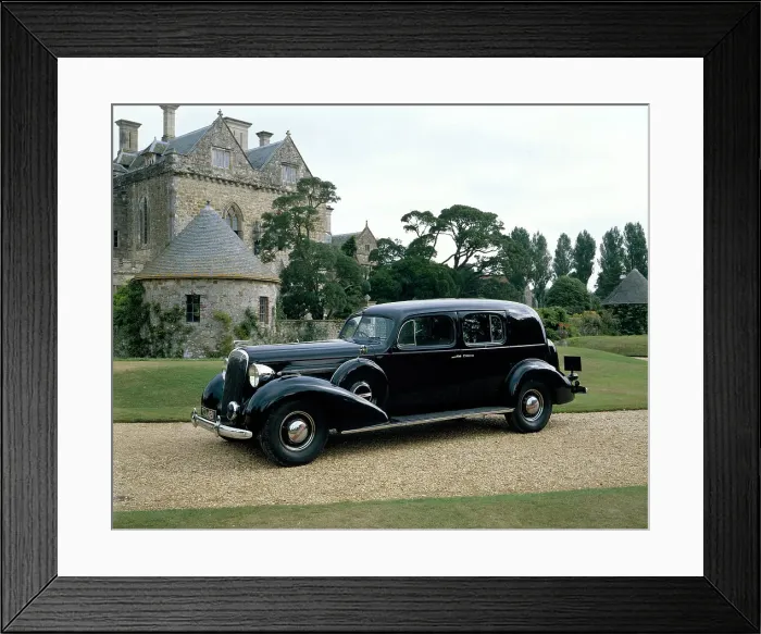 Framed Print : A 1936 Buick 37.8hp limousine Framed Print : A 1936 Buick 37.8hp limousine