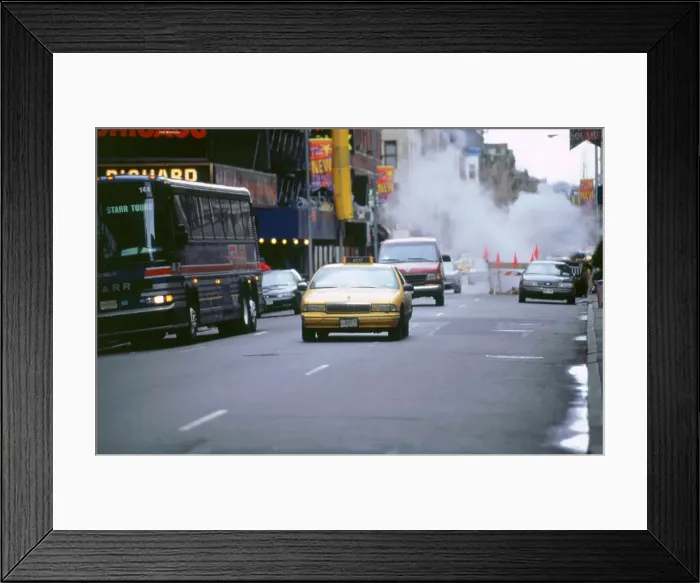 Framed Print : New York street scene Framed Print : New York street scene