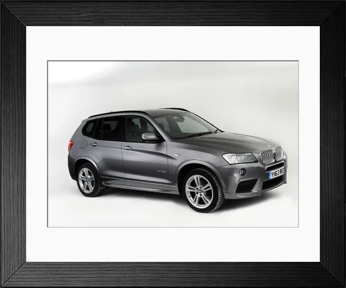 Framed Print : 2013 BMW X3 Framed Print : 2013 BMW X3