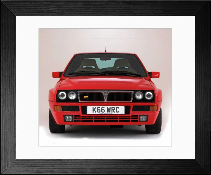 Framed Print : 1993 Lancia Delta Integrale Framed Print : 1993 Lancia Delta Integrale