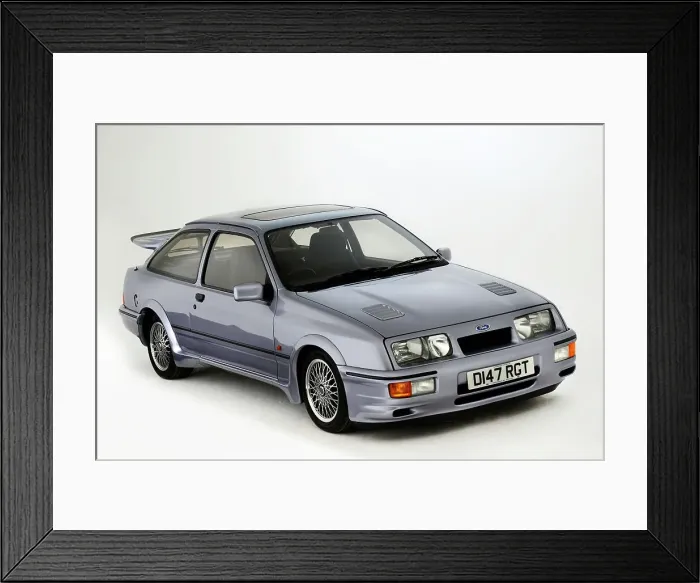 Framed Print : 1987 Ford Sierra RS Cosworth Framed Print : 1987 Ford Sierra RS Cosworth