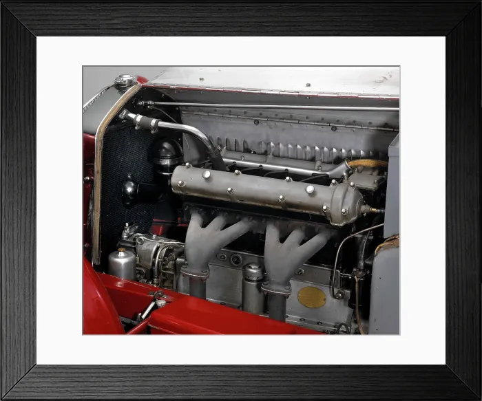 Framed Print : 1930 Alfa Romeo 6C 1750
