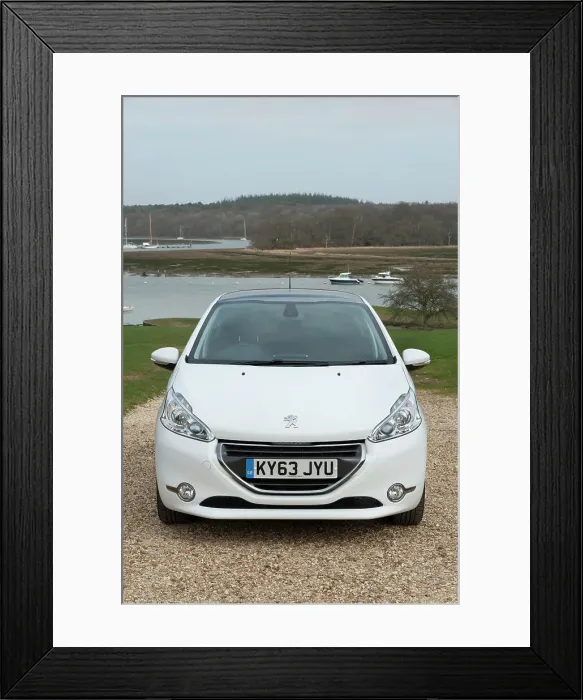 Framed Print : 2014 Peugeot 208 Hdi Framed Print : 2014 Peugeot 208 Hdi