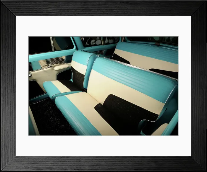 Framed Print : Mercury Monterey station wagon 1955. Artist: Simon Clay Framed Print : Mercury Monterey station wagon 1955. Artist: Simon Clay