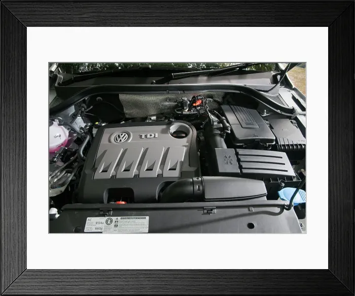 Framed Print : 2011 Volkswagen Tiguans 2.0 Tdi Framed Print : 2011 Volkswagen Tiguans 2.0 Tdi