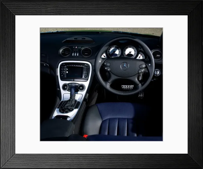 Framed Print : 2003 Mercedes Benz SL55 AMG Framed Print : 2003 Mercedes Benz SL55 AMG