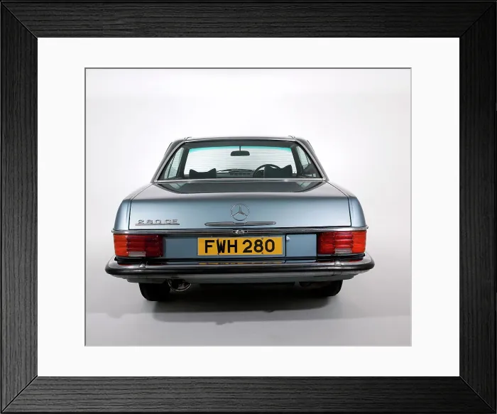 Framed Print : 1975 Mercedes Benz 280CE Framed Print : 1975 Mercedes Benz 280CE