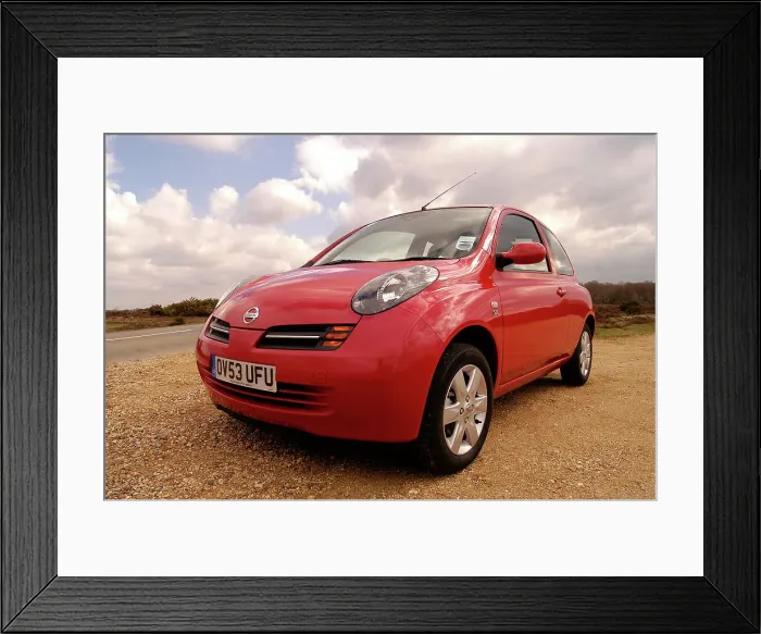 Framed Print : 2003 Nissan Micra Dci Framed Print : 2003 Nissan Micra Dci