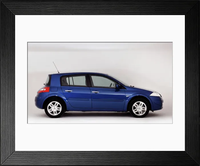 Framed Print : 2008 Renault Megane Framed Print : 2008 Renault Megane