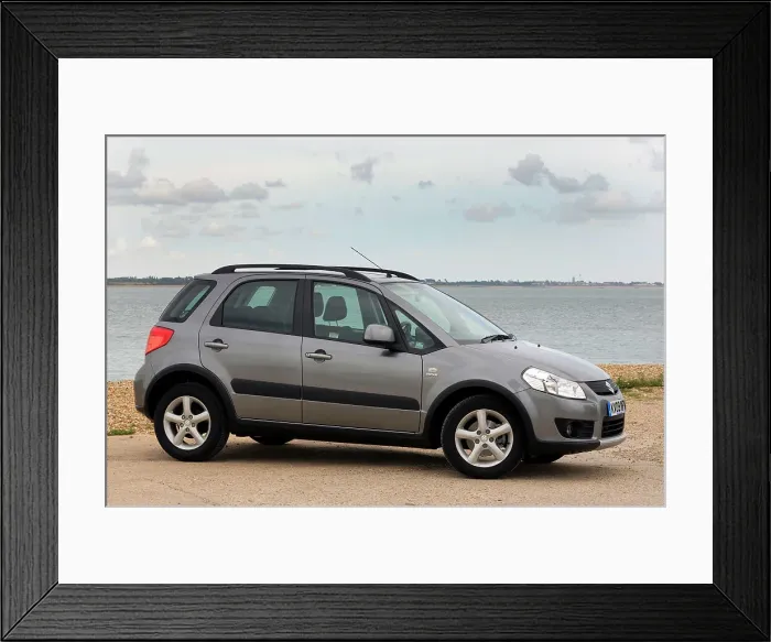 Framed Print : 2009 Suzuki SX4 Framed Print : 2009 Suzuki SX4
