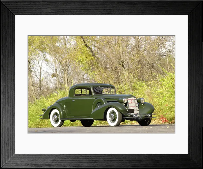 Framed Print : Cadillac V8 355d coupe by Fisher 1934. Artist: Simon Clay Framed Print : Cadillac V8 355d coupe by Fisher 1934. Artist: Simon Clay