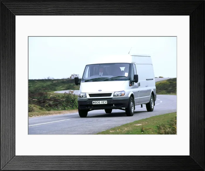 Framed Print : 2000 Ford Transit van Framed Print : 2000 Ford Transit van