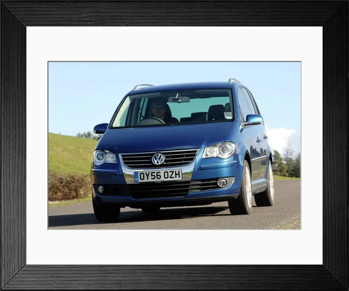 Framed Print : 2006 Volkswagen Touran Tdi Sport Framed Print : 2006 Volkswagen Touran Tdi Sport