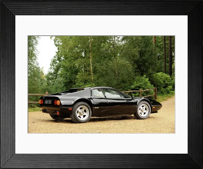 Framed Print : Ferrari 512i Berlinetta Boxer 1981. Artist: Simon Clay Framed Print : Ferrari 512i Berlinetta Boxer 1981. Artist: Simon Clay