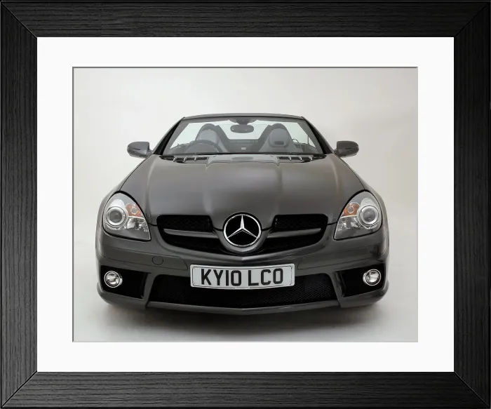 Framed Print : 2010 Mercedes Benz SLK 200 Framed Print : 2010 Mercedes Benz SLK 200
