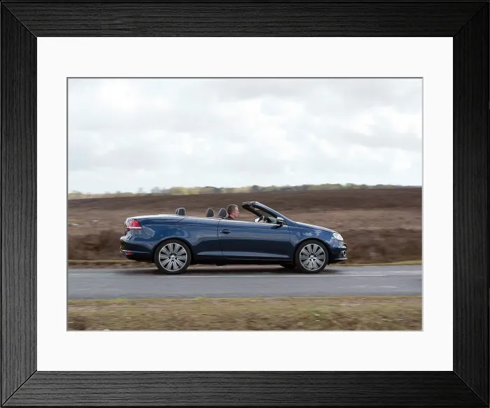 Framed Print : 2011 Volkswagen EOS 2.0 Tdi Framed Print : 2011 Volkswagen EOS 2.0 Tdi
