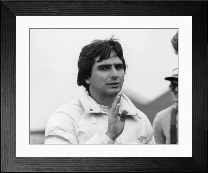 Framed Print : Nelson Piquet, c1978-c1991 Framed Print : Nelson Piquet, c1978-c1991