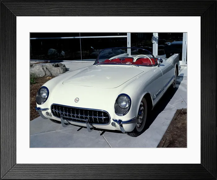 Framed Print : 1953 Chevrolet Corvette Framed Print : 1953 Chevrolet Corvette