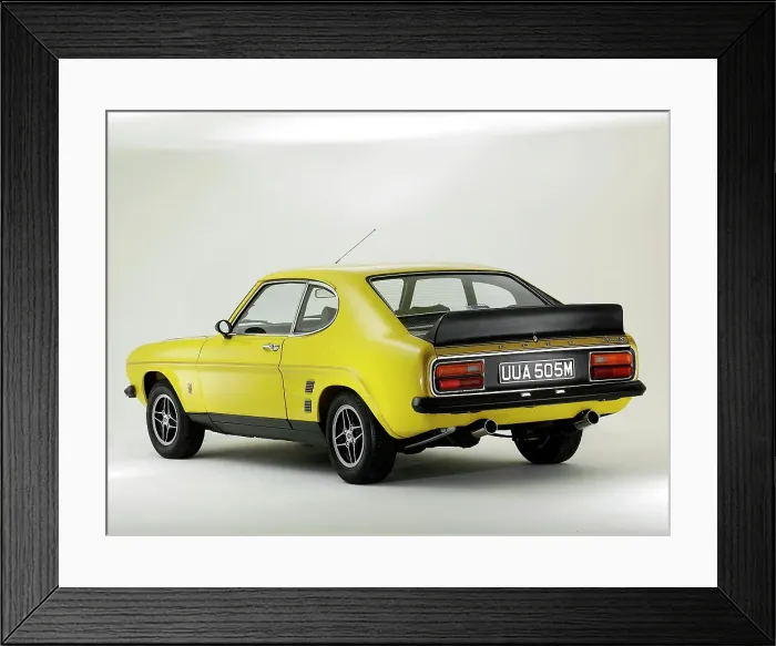 Framed Print : 1973 Ford Capri RS 3100 Framed Print : 1973 Ford Capri RS 3100
