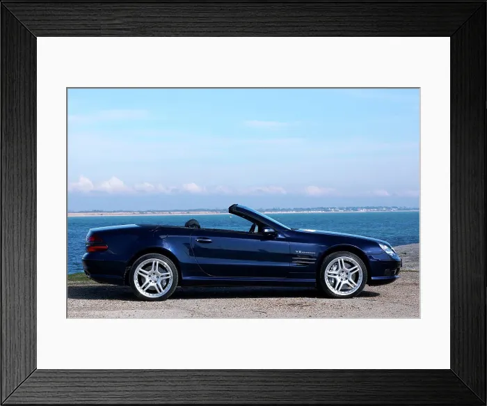Framed Print : 2003 Mercedes Benz SL55 AMG Framed Print : 2003 Mercedes Benz SL55 AMG