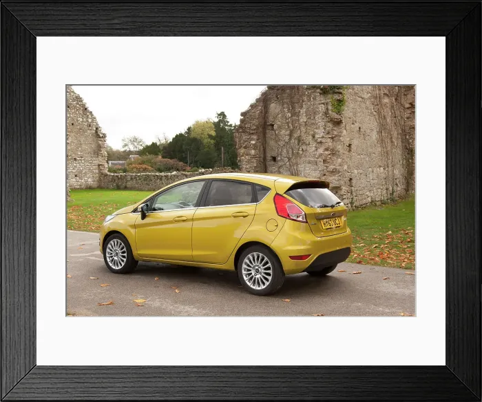Framed Print : 2013 Ford Fiesta Econetic Framed Print : 2013 Ford Fiesta Econetic
