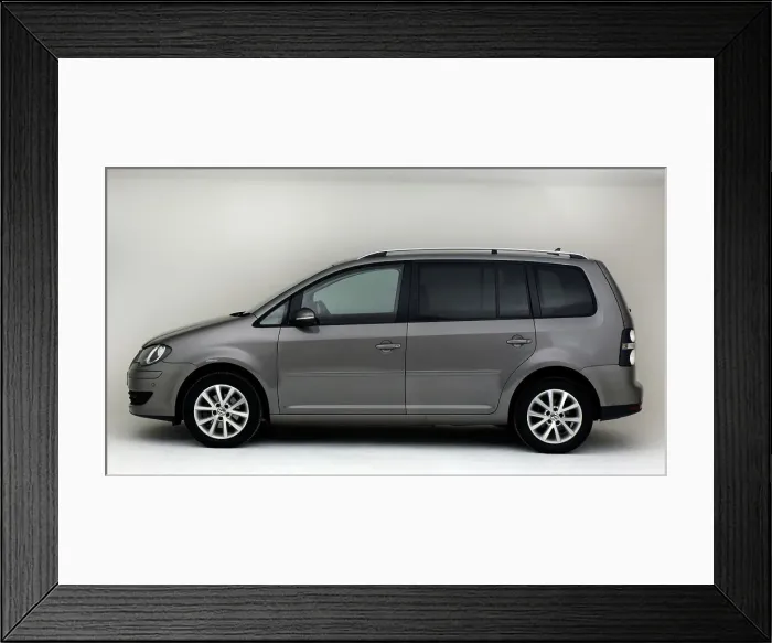 Framed Print : 2009 Volkswagen Touran Tdi Framed Print : 2009 Volkswagen Touran Tdi