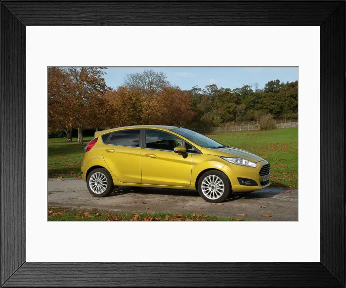 Framed Print : 2013 Ford Fiesta Econetic Framed Print : 2013 Ford Fiesta Econetic