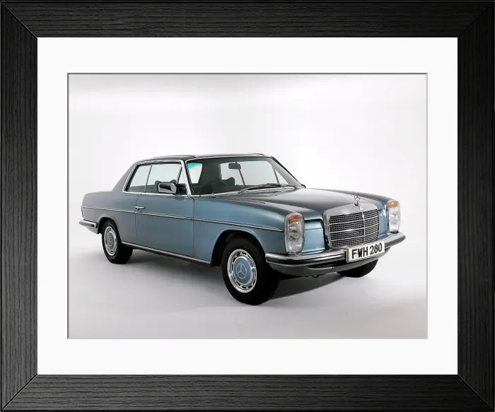 Framed Print : 1975 Mercedes Benz 280CE Framed Print : 1975 Mercedes Benz 280CE