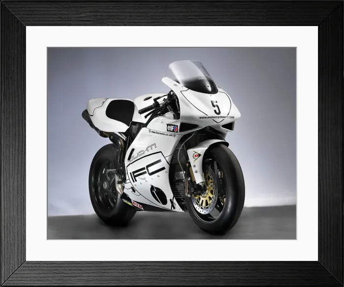 Framed Print : 2001 & 2002 Ducati racing bike Framed Print : 2001 & 2002 Ducati racing bike