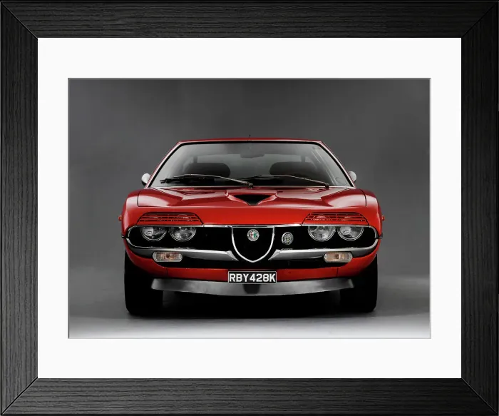 Framed Print : 1973 Alfa Romeo Montreal Framed Print : 1973 Alfa Romeo Montreal