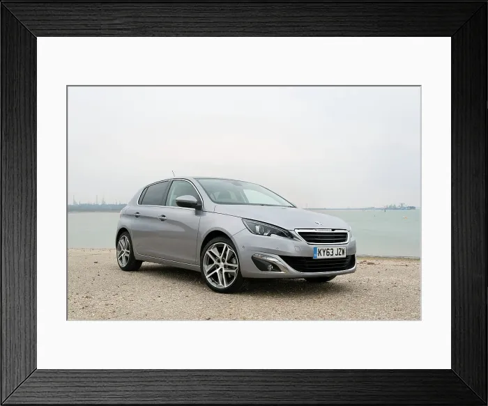 Framed Print : 2014 Peugeot 308 THP 156 Feline