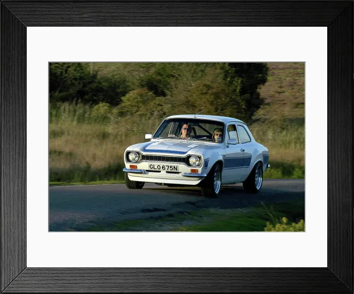 Framed Print : 1975 Ford Escort RS2000 Framed Print : 1975 Ford Escort RS2000