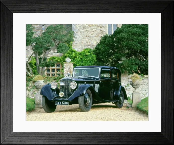 Framed Print : 1935 Rolls Royce 20 / 25 Framed Print : 1935 Rolls Royce 20 / 25