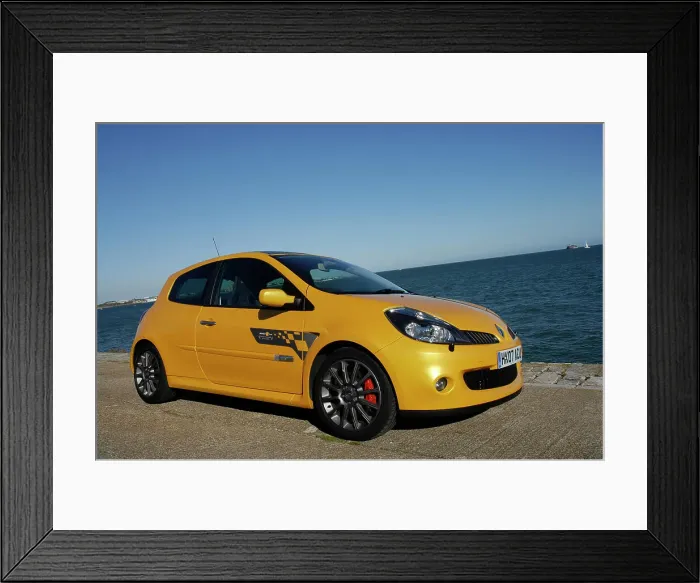 Framed Print : 2007 Renault Clio Sport 197 Framed Print : 2007 Renault Clio Sport 197