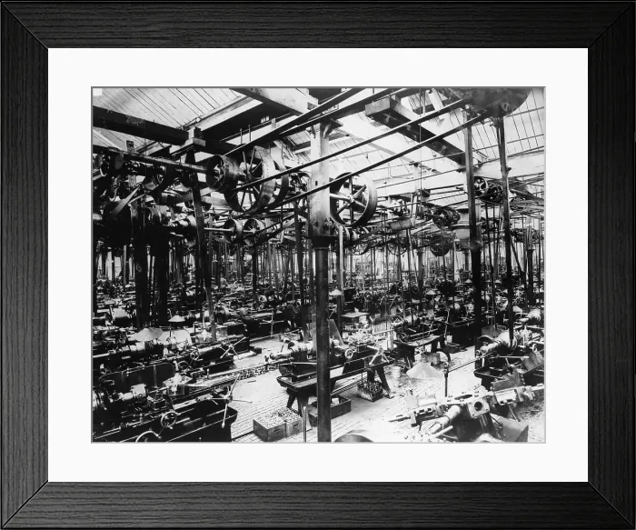 Framed Print : The Austin car factory at Longbridge, Birmingham, 1913 Framed Print : The Austin car factory at Longbridge, Birmingham, 1913